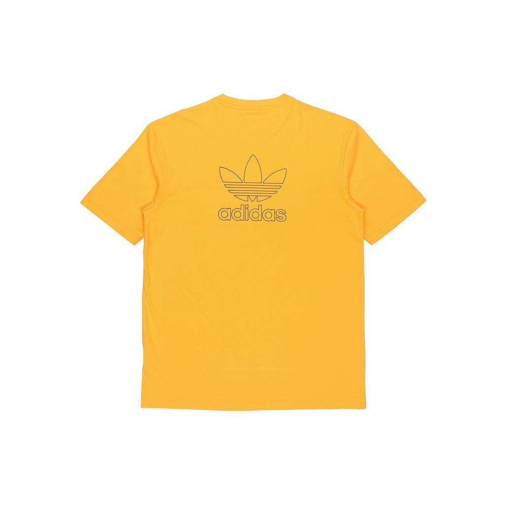 adidas Оригинальная SS20 новая спортивная футболка с коротким рукавом для мужчин, топы Sunflower GE0824