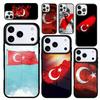 Чехол Case для iPhone 17 Air 16 Pro Max 15 Plus 11 13 Mini 14 12 Задняя крышка телефона Турция Турция Флаг Ататюрка