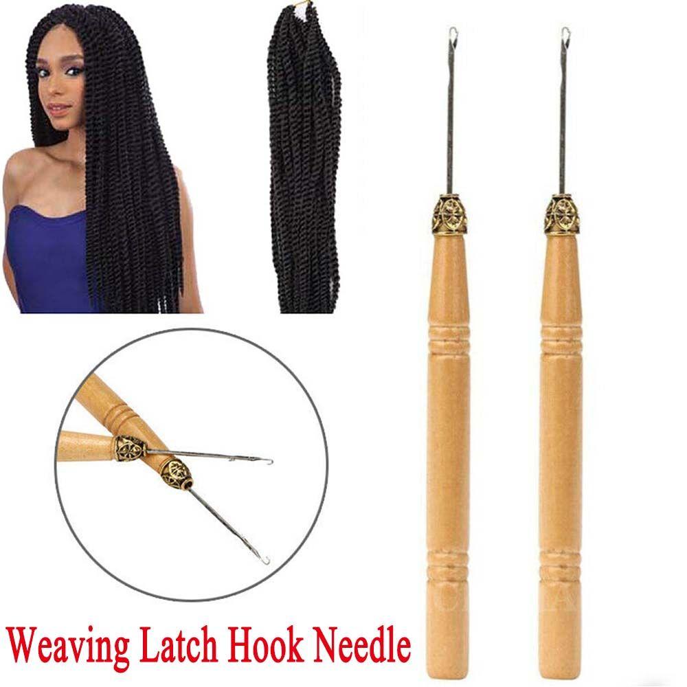 Tools Weaving Hair Accessories Sew Wig Hair Crochet Needle Micro Braids Tools Hook Needle