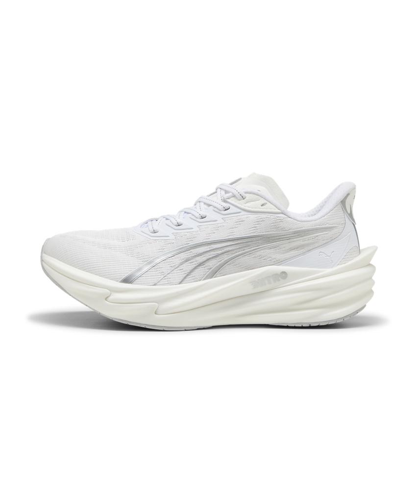 Puma Deviate Nitro 4 Women - White:Feather Grey / 312124-02