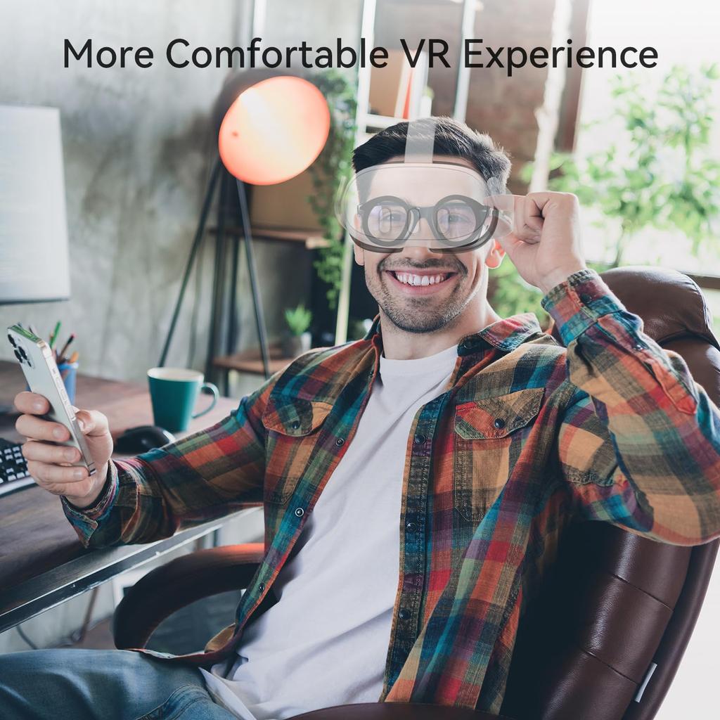 Комплект защиты линз, совместимый с AMVR Quest, защита линз от царапин, защита линз VR, защита очков для близорукости, защита от царапин и грязи 3,