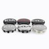 AIL1 4pcs Car Badge Wheel Center Hub Cap Wheel Center Cap Cover Auto Styling For Kia Sportage Ceed Rio Cerato Sorento Soul Picanto K5