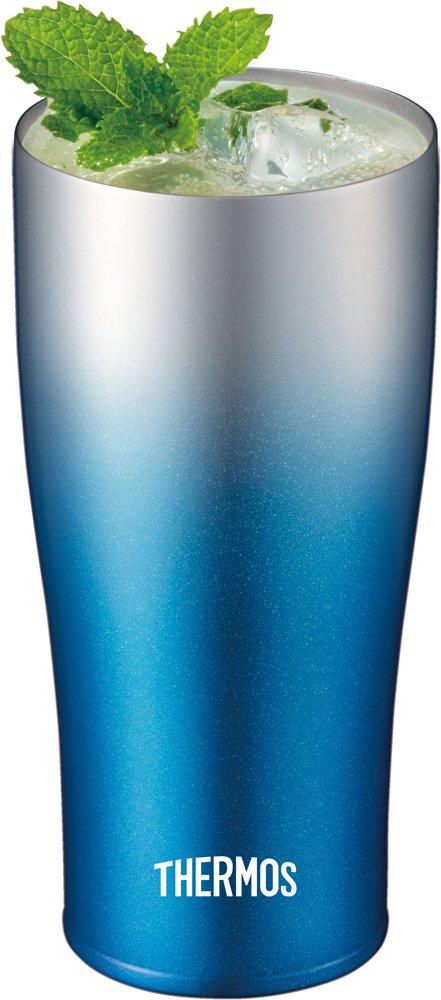 Thermos Термостакан с вакуумной изоляцией 420 мл Искрящийся синий JDE-420C SP-BL