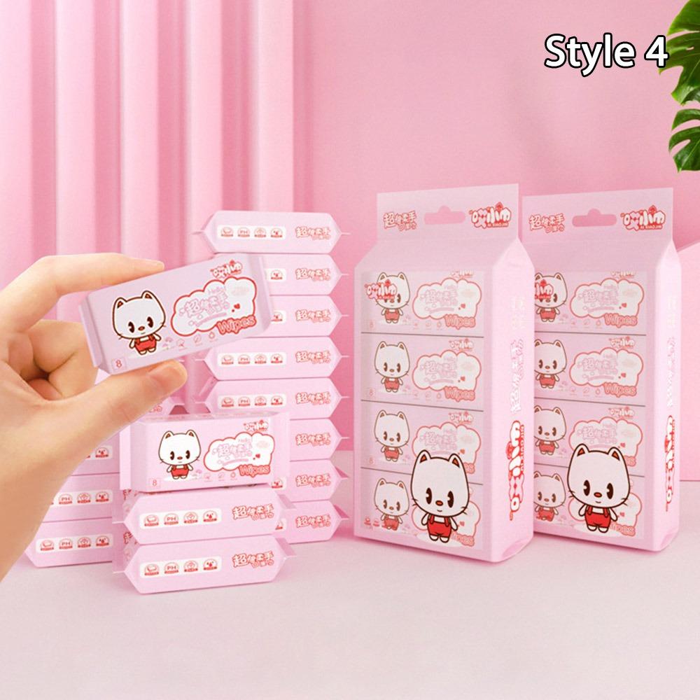 Large Pack Baby Wet Wipes Soft Mini Portable Wipes New Freshing Cleaning Wipes Babies