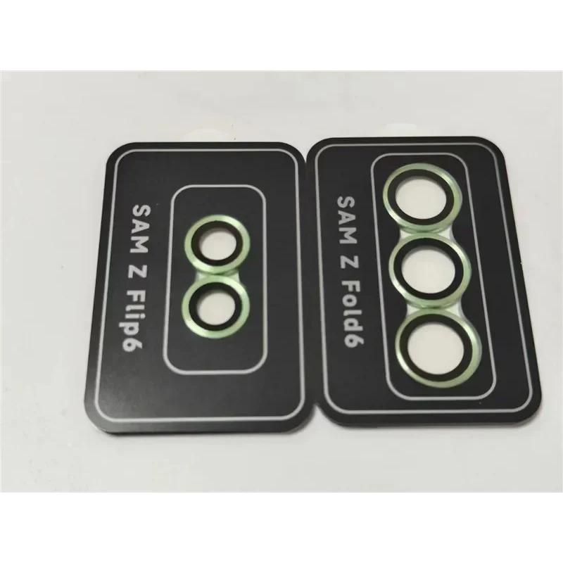 1 Set Ultra HD Anti-scratch Camera Protector Film For Samsung Galaxy Z Fold/Flip 7 6 Glass Metal Lens Ring Cap Phone Accessorios