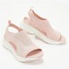 Women Summer Shoes  New Fish Platform Mesh Breathable Sandals Women's Open Toe Wedge Sandals Ladies Light Casual Shoes