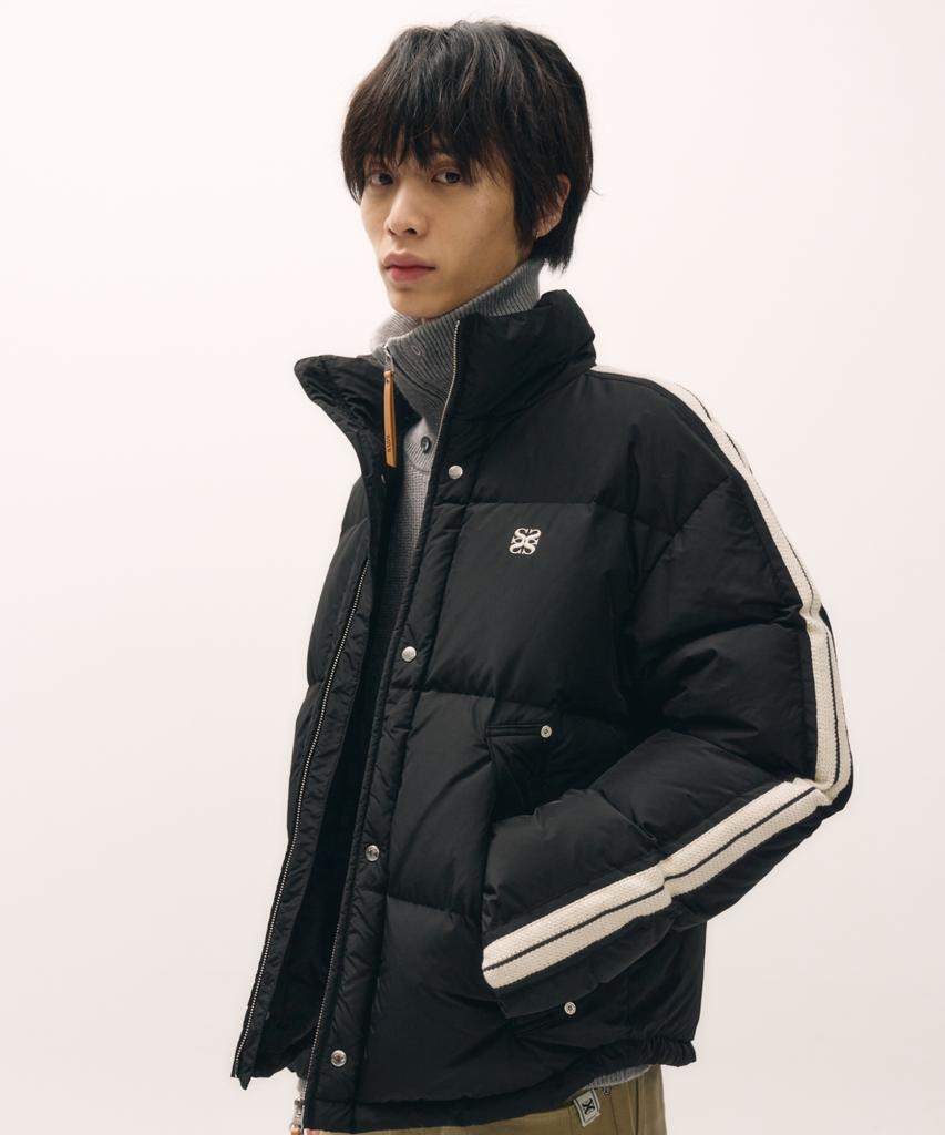 Satur Roton Duck Down Padded Jacket Black