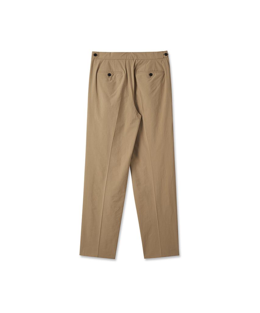 IOLO Neo One-Pleat Regular Pants_Beige
