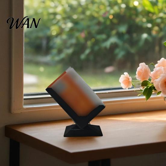 Office Desk Accessory 3D Printed Business Card Holder, Display Rack, Professional Holder Inclined Design Stand for Simple