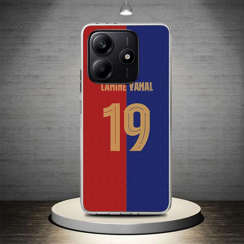 Чехол L-Lamine Y-Yamal 19 для Xiaomi Redmi Note 10 11 12 13 14 Pro Plus 14S 13 12S 11S 11T 11E 10S Мягкий Coque