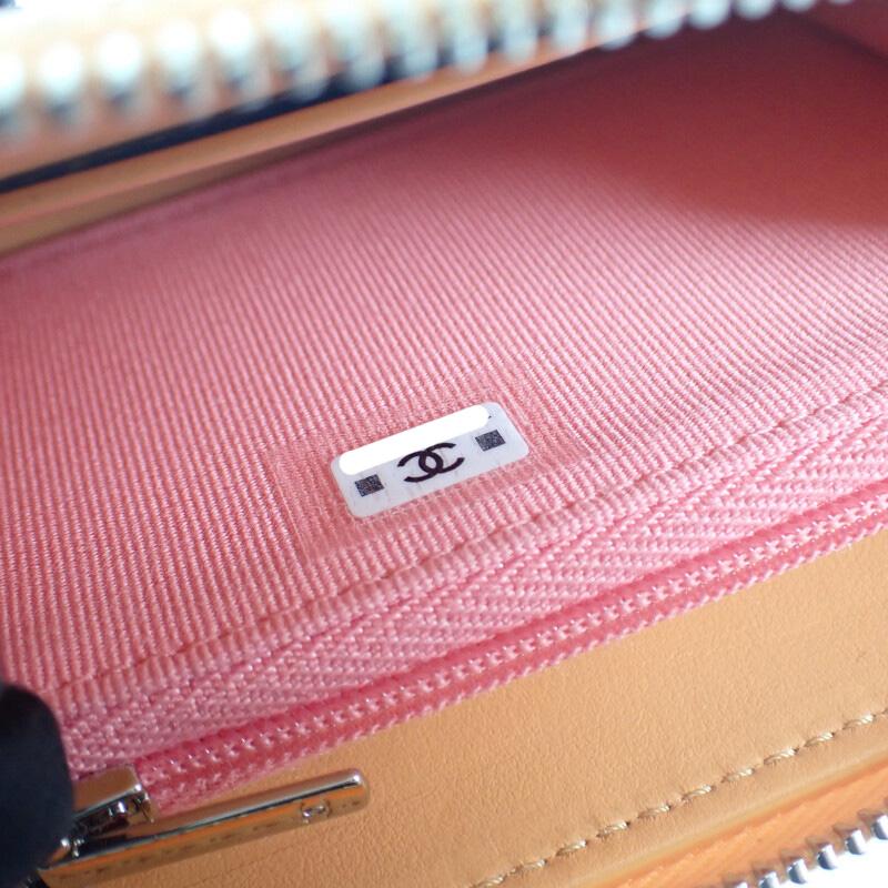 Chanel AP3716_B14928_NS838 Кошелек для монет Оранжевый Женский