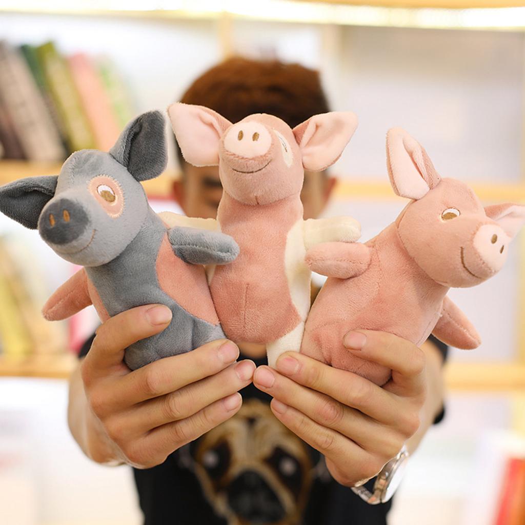 20/25cm Cartoon Pig Plush Toy Stuffed Soft Animal Doll for Boy's Gift Girl Toy Gift for Girls