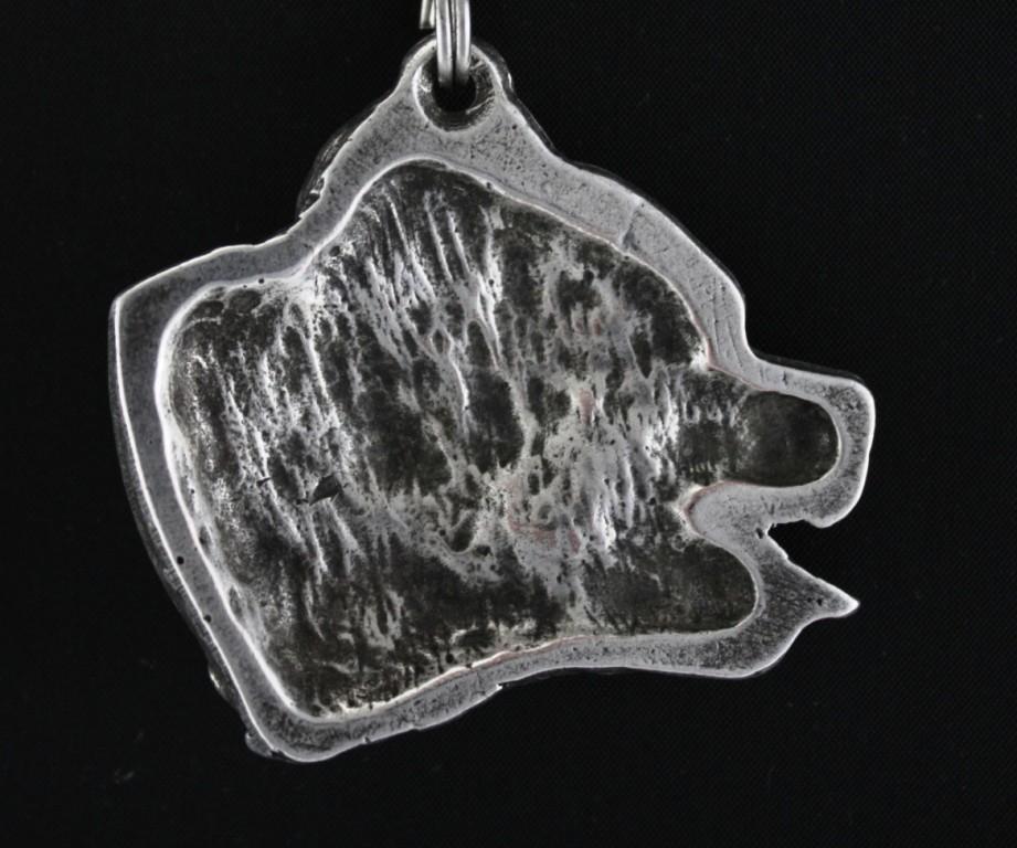 Pit Bull, American Pit Bull Terrier, Pitbull Terrier - Dog necklace in gift box, silver-plated locket for dog fan, striking pendant by Art-Dog brand