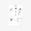 Tattoo Artist Ga-eun 01 Temporary Tattoo Sticker