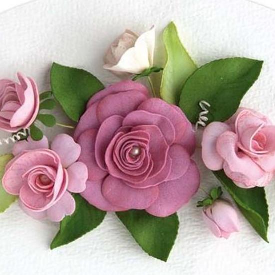 1 Set Cutting Dies Pretty Reusable Flower Pattern Delicate Metal Cutting Dies