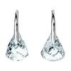 Swarovski Серьги-подвески Дизайн 'Лунная Капля Воды' Покрытие Родий Женские серьги Синий 5717560