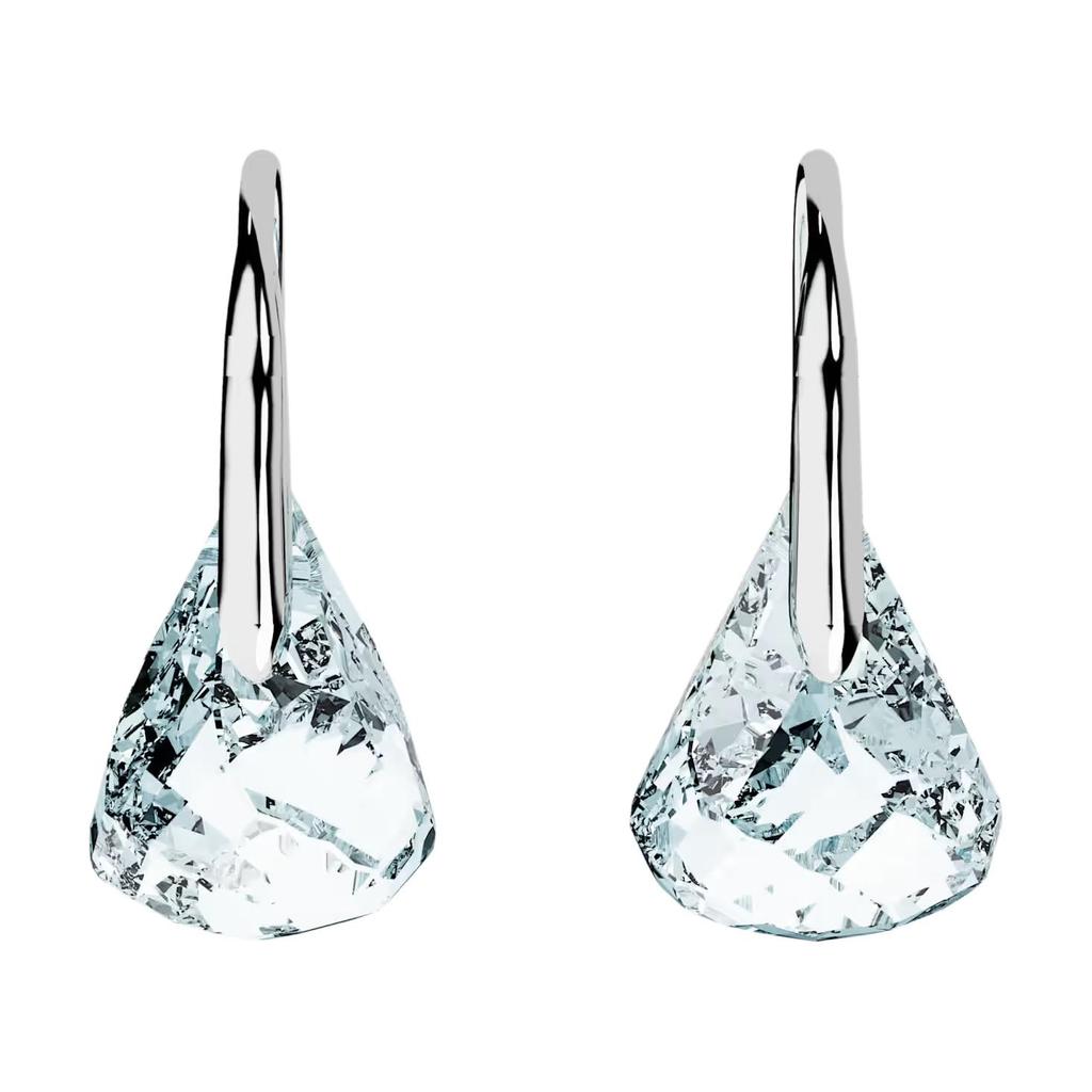 Swarovski Серьги с родиевым покрытием Женские Синие