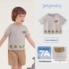 JELLYBABY 7A Антибактериальная футболка для мальчиков с мультяшным мишкой