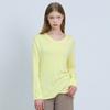 Ozoc V Neck Loose FiT Long sleeVe T shirT