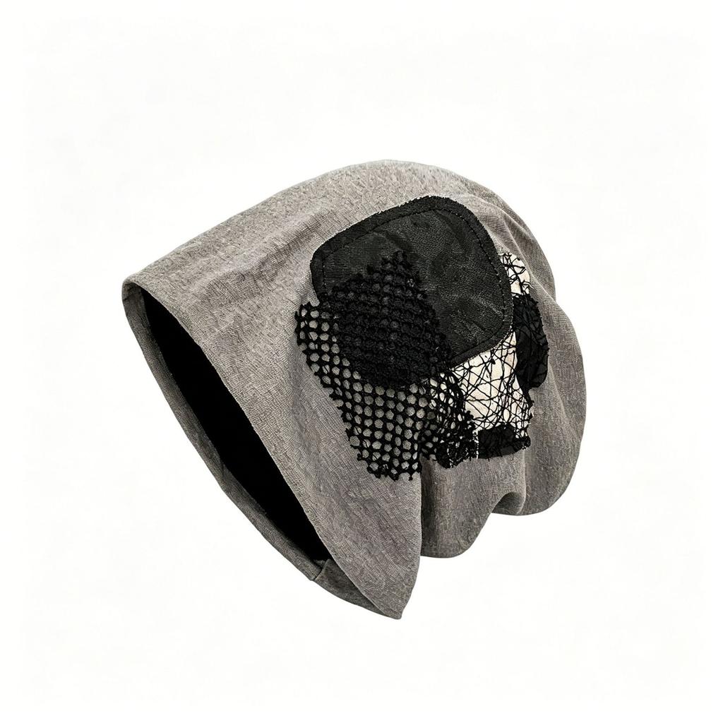 Wasteland Wind Desert Wear Cold Hat Stack Hat Summer Thin American Hat Women'S Crimped Knitted Hat