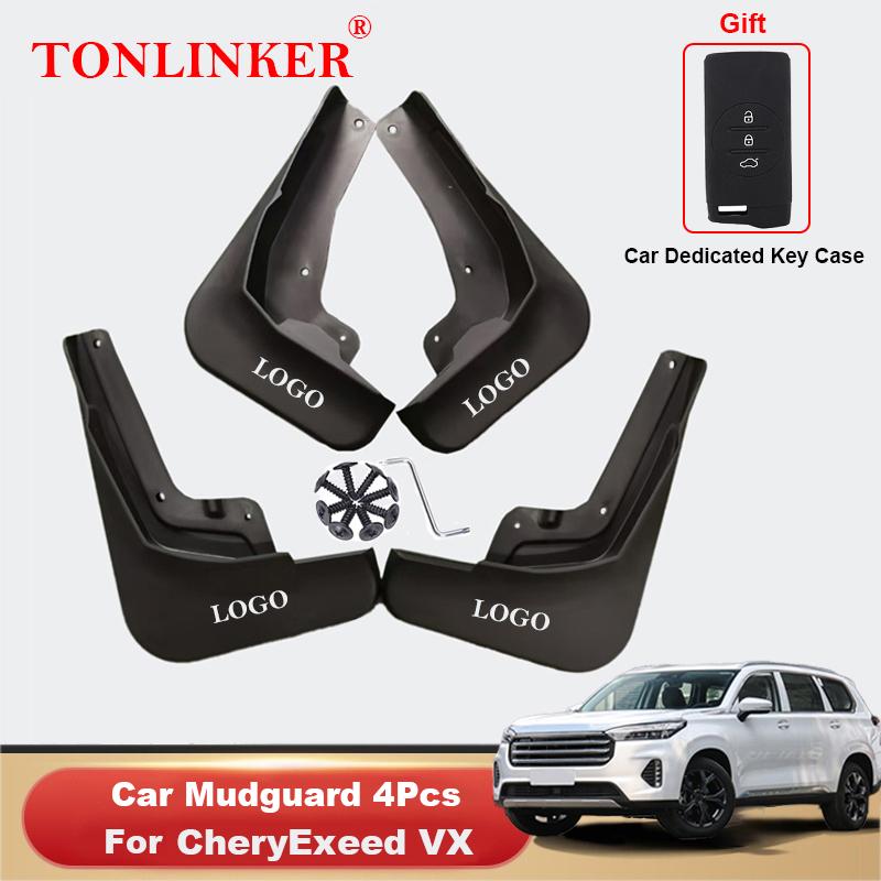 TONLINKER Mudguard For CheryExeed Exeed VX 2022 Mud Flaps Mudguards Splash Guards Fender Car Mudflaps 4Pcs Car