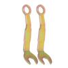 2PCS Pivot Adjustment Key для вешалки раздвижной двери 3/8 дюйма Open 3 дюйма Длина Нержавеющая сталь