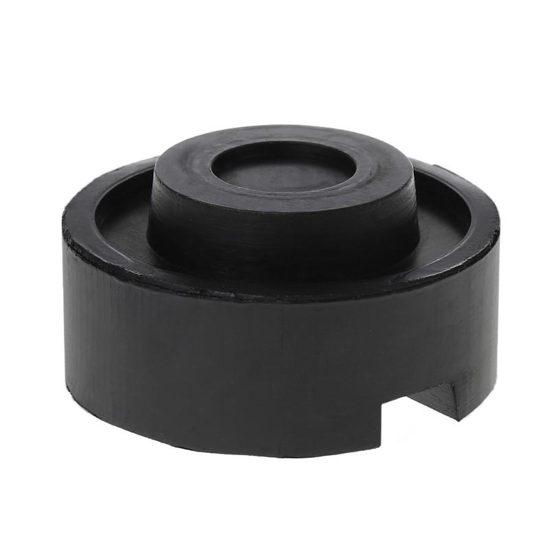 Different Types Car Lift Jack Stand Rubber Pads Black Rubber Slotted Floor Jack Pad Frame Rail Adapter Universal