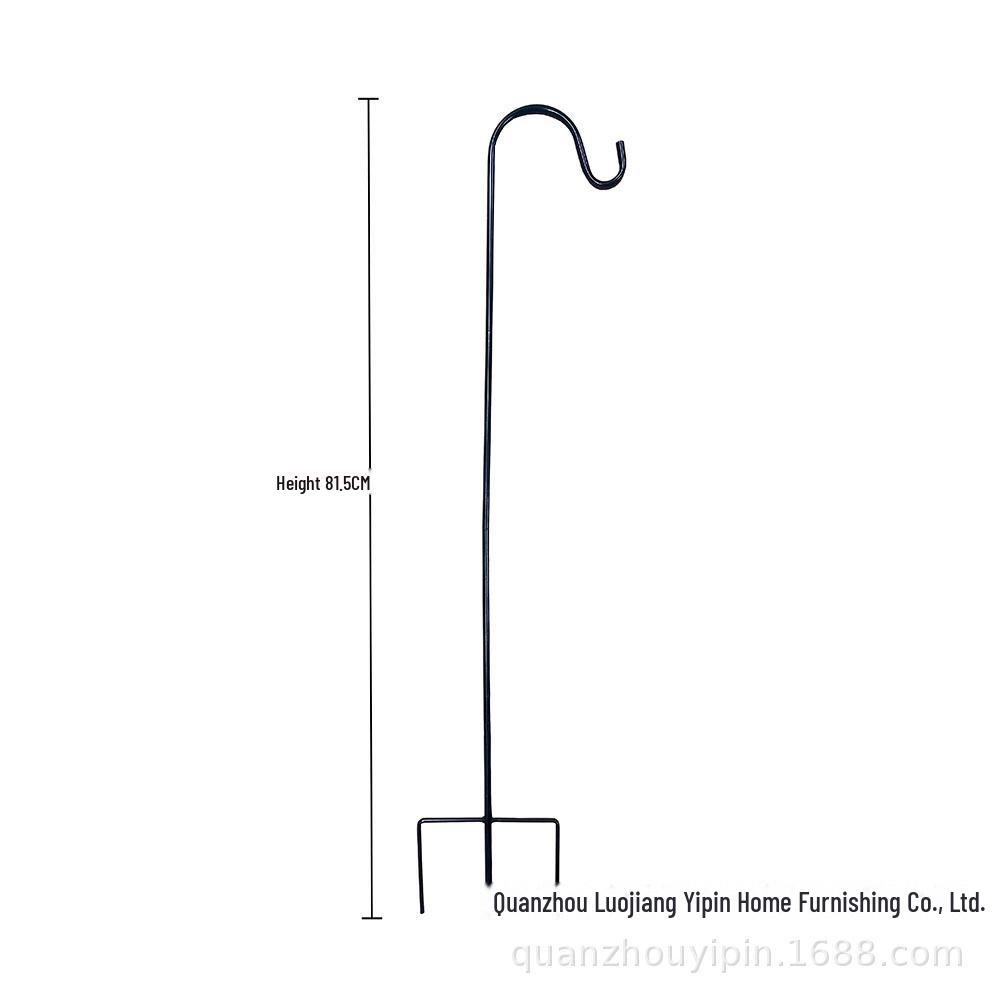 Крюк Shepherd из нержавеющей стальной трубы со съемной комбинацией из 4-5 секций и заземляющей заглушкой