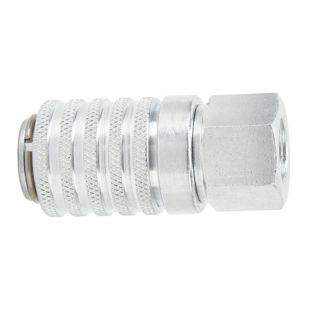 PD242 Series Test Port Steel 14in 18NPTF Thread Impact Resistance Rustproof Quick Coupler for