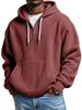  Style Men's Waffle Hoodie Fashion Sports Casual Pullover Fleece Thick Warm Winter Top