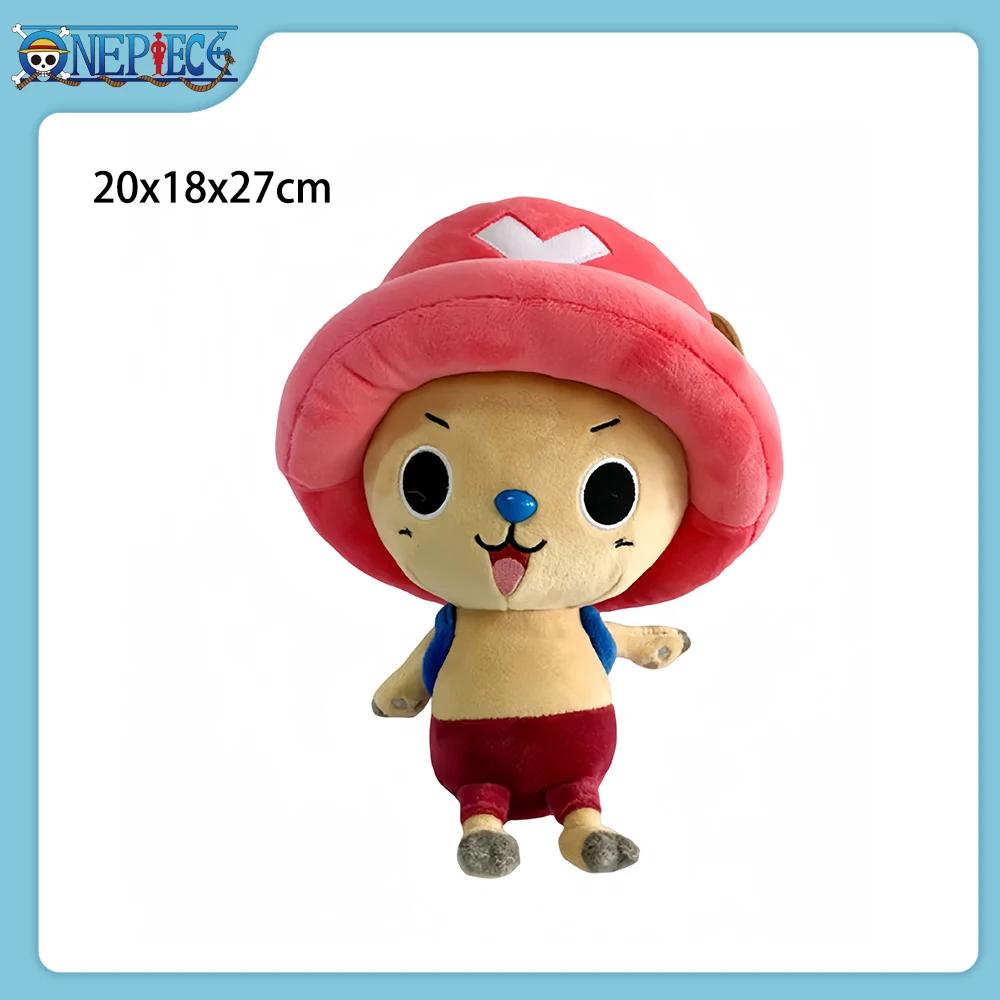One Piece Plush Toy Luffy Roronoa Zoro Tony Tony Chopper Stuffed Doll Genuine Decoration Anime Pendant Kids Xmas Gift
