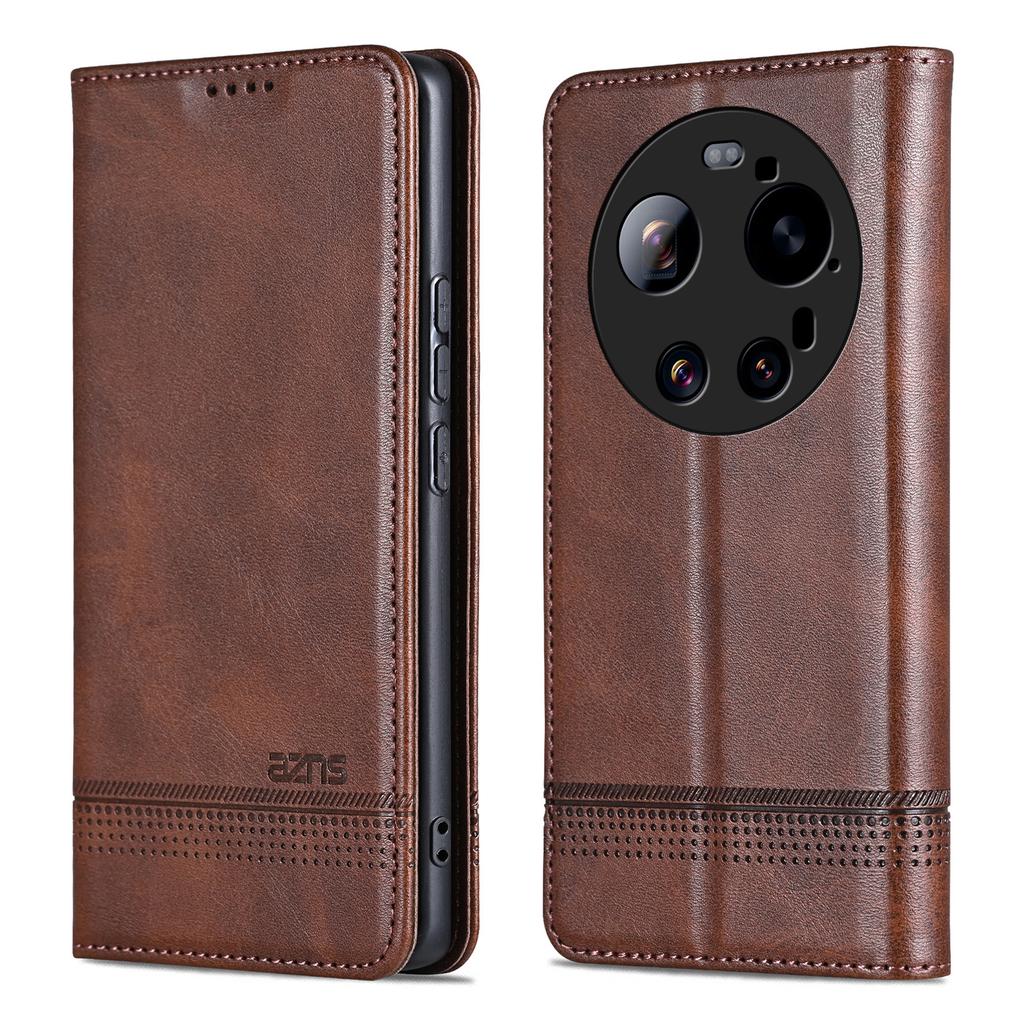 Ударопрочный Кожаный Чехол-Книжка Слот для Карт Кошелек Для Xiaomi 17 Ultra Mi 17Ultra, Магнитная Подставка Чехол для Телефона Funda Conque