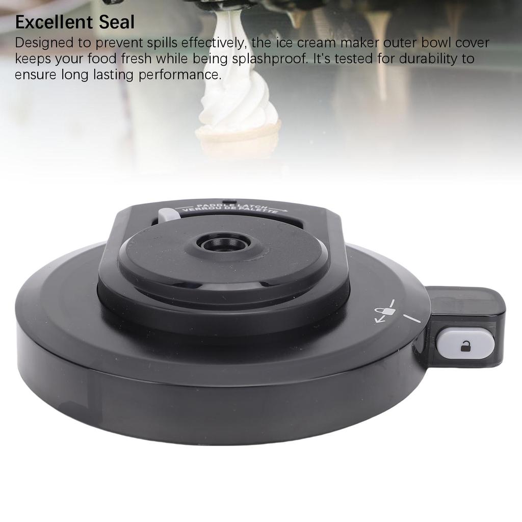 Крышка внешней чаши для мороженицы, подходит для машины для мороженого NC301, многоразовая крышка внешней чаши