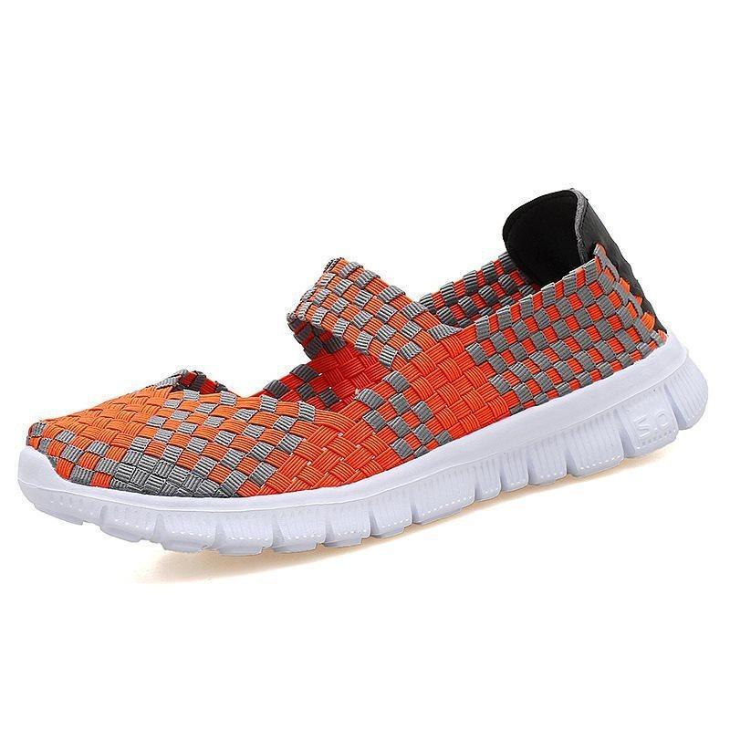 Туфли с неглубоким носком, новые женские туфли на все четыре сезона, ручная работа, повседневные женские туфли для мам