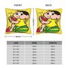 Anime Magali Festa Pillow Case Vintage Pillow Cover Comfy Pillowcases For Living Room Sofa
