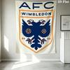 AFC Wimbledon Wall Tapestry Aesthetic Wall Hanging Printed Fabric Blanket Decorative Tapestries for Bedroom Living Room Home Decor