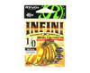 Ryugi HIN051 Офсетные червячные крючки Infini, размер 1/0 (8480)