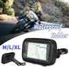 Motorcycle Bicycle Phone Holder 360° Waterproof Case Bag Pouch Touchscreen Scooter L