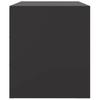 TV Cabinet Black 99 x 39 x 44 cm Steel