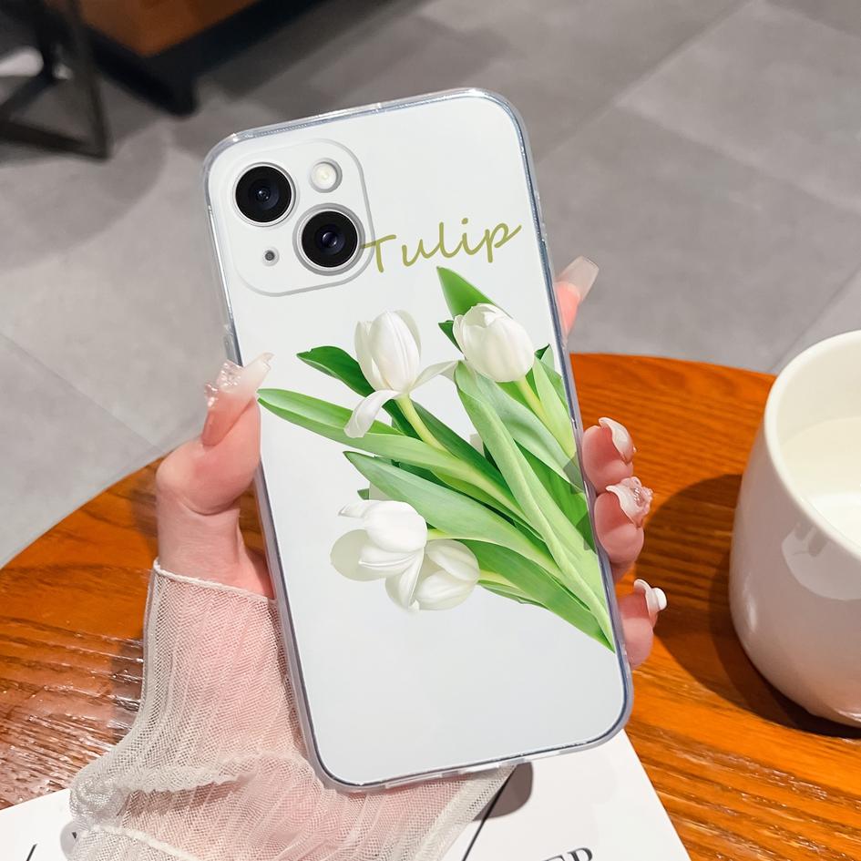 Чехол для Apple iPhone 5 6 7 8 11 12 13 14 15 X XR XS Max Чехол для телефона Милый мультяшный узор Прозрачный мягкий силиконовый противоударный чехол из ТПУ для iPhone Бампер