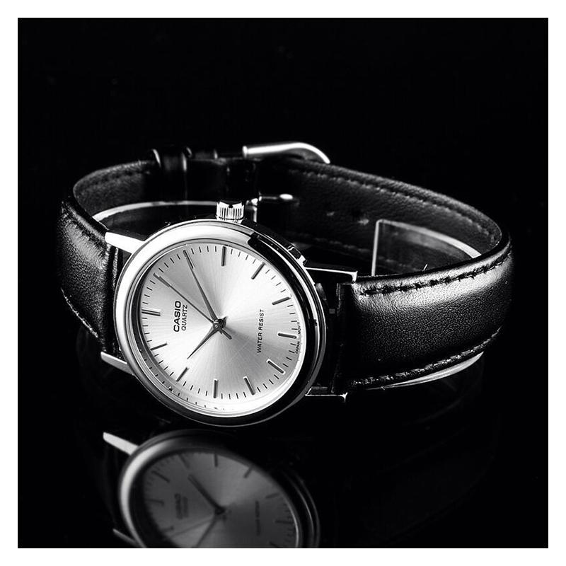 Casio CASIOSTANDARD серия модный тренд деловой ретро простой классический стрелочный серия кварцевый механизм кожаный ремешок японский и корейский MTP-1095E-7A