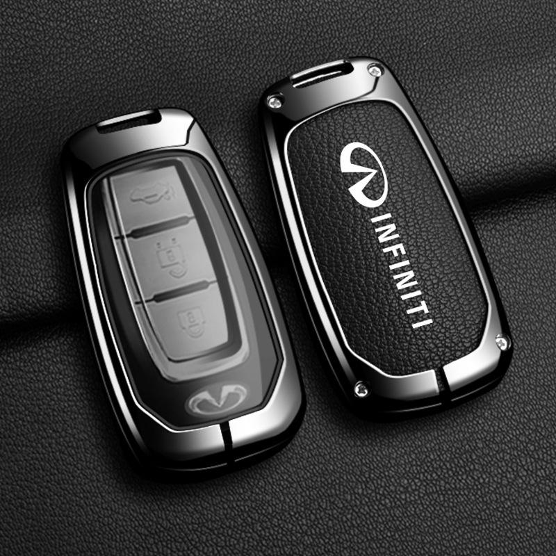 Премиальный металлический чехол-брелок для ключа Infiniti QX50, Q70L, QX60, Q50L