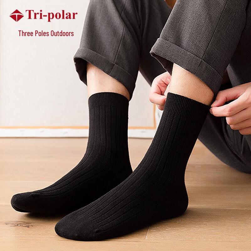 Мужские хлопковые носки средней длины Tri-polar TP6078