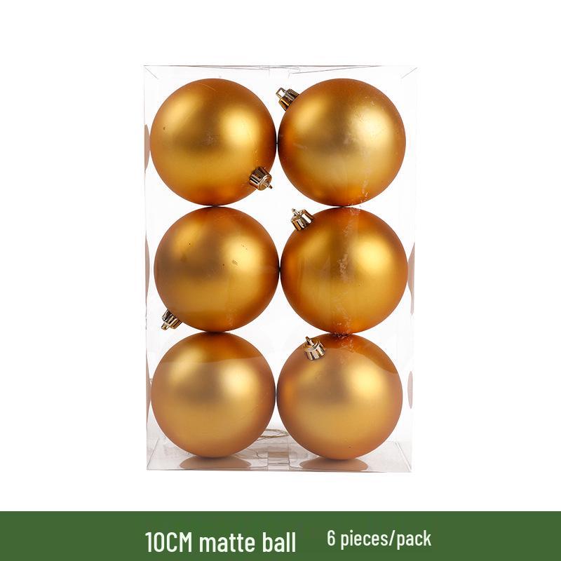 Елочные украшения: 3-10 см Позолоченные пластиковые шары с гальваническим покрытием