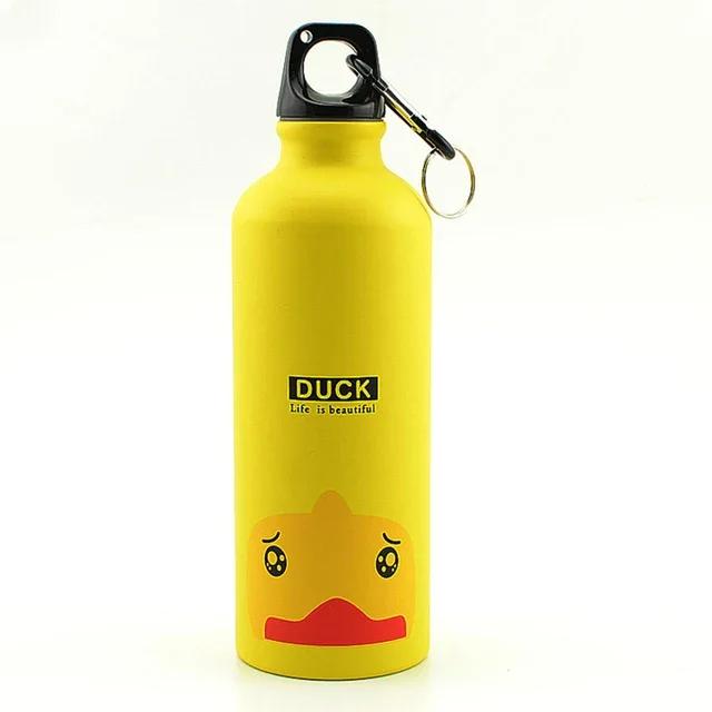Bolttle Animals Creative Gift Outdoor Mug Portable Aluminium Cartoon Sports Mug Cartoon Figure Mug Stainless Steel Water Bottle with Lid Insulated Mug