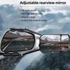Clip On Car Towing Mirror Universal Caravan Trailer Convex Tow Mirrors Extension Rearview Mirrors Cover Hauling Accessories