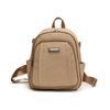 Backpack for Women Fashion Versatile College Student Schoolbag Simple Large Capacity Backpack Single Shoulder Diagonal Straddle Bag