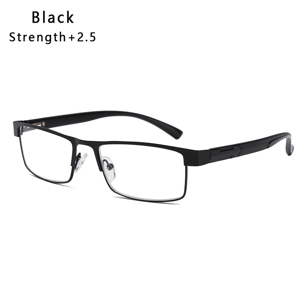 Titanium Alloy Flexible Portable Business Reading Glasses Vision Care +1.00~+4.0 Diopter Eyeglasses