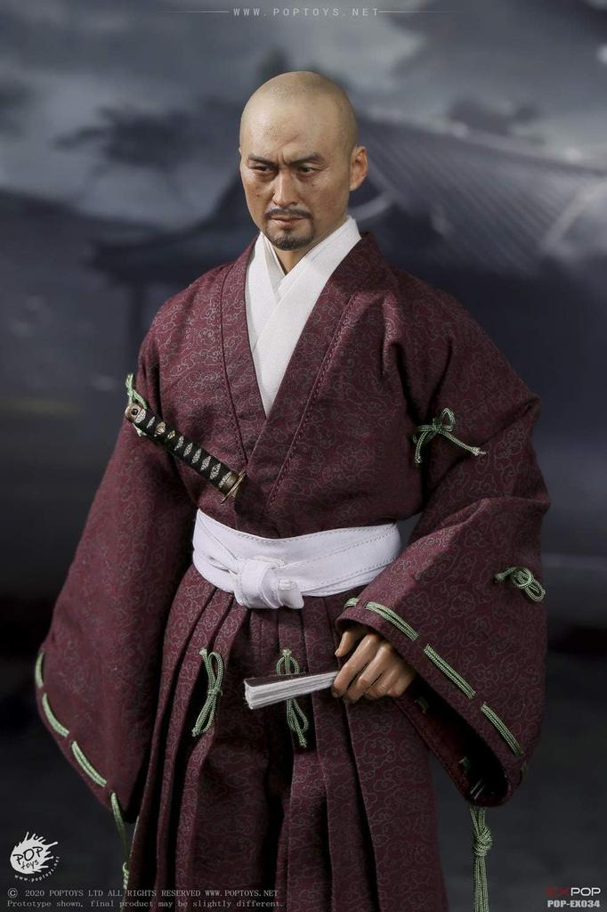 POPTOYS 1/6 Scale Figure: Jinsha Bushi EX034 The Last Samurai, Samurai, Sengoku Period