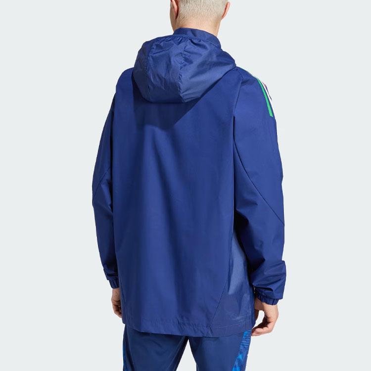 Adidas Italy Tiro 24 Competition All-Weather Jacket Men Jacket Deep-Blue IQ2160